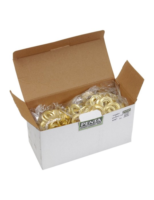 OEILLET15L - Oeillets 15mm en laiton pour presse x250